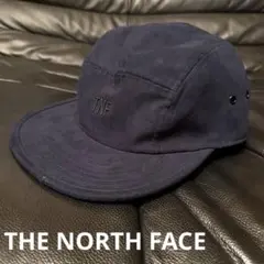 NORTH FACE TNFロゴ ネイビー ピーチスキン キャップ 紺色