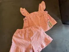 RAG MART ギンガムチェック セットアップ 90cmのサムネイル