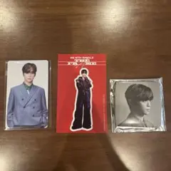 INI 後藤威尊 トレカ ステッカー 缶バッジ