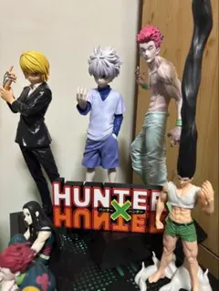 HUNTER×HUNTER ロゴ　フィギュア　ハンターハンター