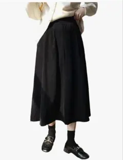 コーデュロイスカート ロングスカート レディース ボトムス Aライン75cm M
