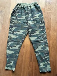 デビロック カモフラ　迷彩柄ロングパンツ