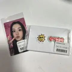TWICE this is for オンラインくじ　チェヨン　ラバーピンズセット