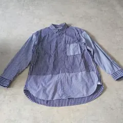 UNIQLO+J ストライプ長袖シャツ Lサイズ