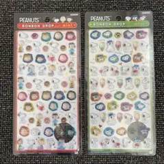 【正規品】ボンボンドロップシール　スヌーピー　ミニ　2セット