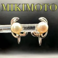 MIKIMOTO ミキモト K18 パール ピアス 片耳 三日月 ○M刻印 - メルカリ