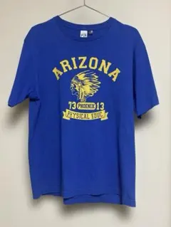 DISCUS プリント Tシャツ　ブルーのサムネイル
