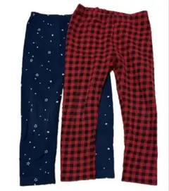 ユニクロ　フリースレギンス　100