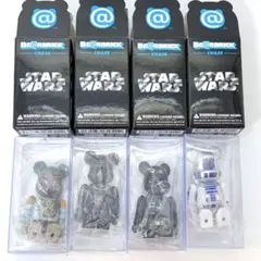 BE@RBRICK STAR WARS 4体セット　クリアケース付