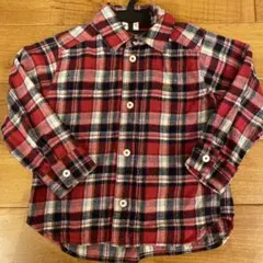 ミキハウス　ネルシャツ size110