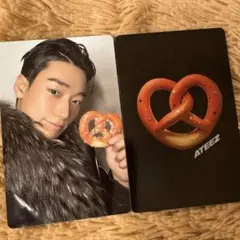 ATEEZ サン トレカEXCLUSIVEヨーロッパ限定特典 プレッツェル