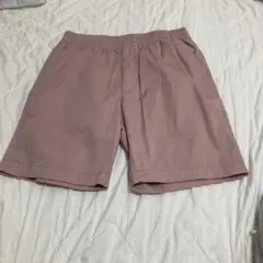 メンズ ショートパンツ ハーフパンツ ピンク　UNIQLO