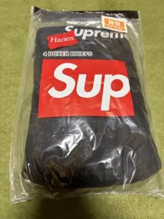 未使用品　Mサイズ　黒1枚　Hanes Supreme ボクサーパンツ　バラ売り