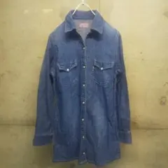 BLUE BLUE / ブルーブルー ロング デニムシャツ 2 聖林公司