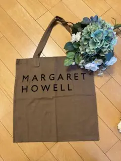 MARGARET HOWELL ブラウン トートバッグ