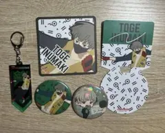 呪術廻戦　狗巻棘　缶バッジ　アクキー　コラボカフェ