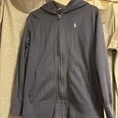 Polo by Ralph Lauren ネイビー パーカー 160