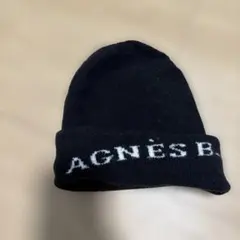 agnès b. ブラック ニット帽