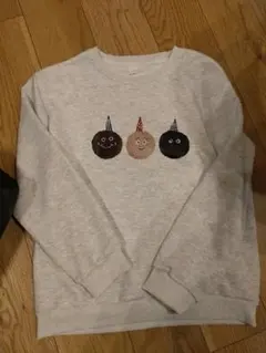 【新品】ビッグシルエットスウェット　キャラクタープリント　Lサイズ