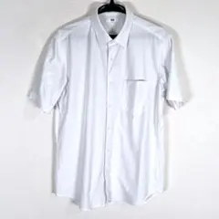 【UNIQLO】ユニクロ ドライノンアイロンジャージーシャツ メンズ Lサイズ