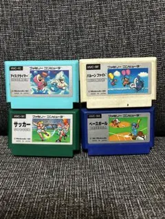 ファミコンソフト4本セット　ジャンク