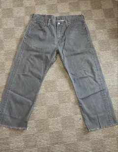 Levi's 569 straight denim grey