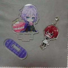 ツイステッドワンダーランド　アクリルスタンド＆キーホルダーセット