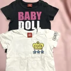 BABY DOLL Tシャツ 2枚セット