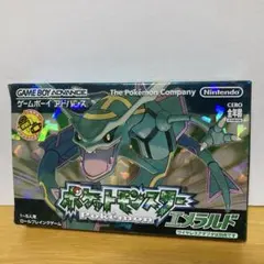 ポケットモンスター エメラルド ゲームボーイアドバンス　取説・マップ