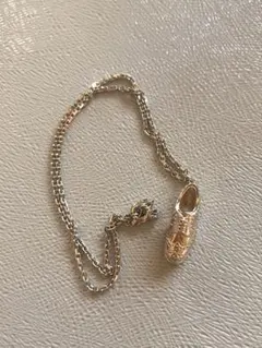 タケオキクチ シルバー シューズ型ネックレス