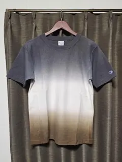 Champion　Tシャツ　グラデーション　古着　リバースウィーブ