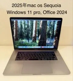 美品 Macbook Pro 15インチ Windows 11 Pro