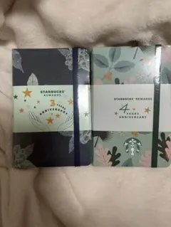 Starbucks rewards 3周年 4周年 記念ノート モレスキンのサムネイル