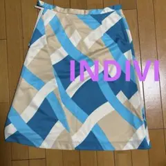 INDIVI フレアスカート 40サイズのサムネイル