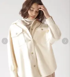 美品BAYFLOW カットソーカラーCPOジャケット