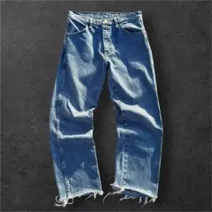 90s vintage RUSTLER ラスラー　ブルーデニム　古着　W32