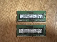 skhynix ノート用メモリ　8GB分（4GB×2枚） PC4-2666V