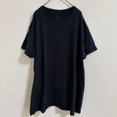 FRUIT OF THE LOOM 黒Tシャツ 【L】無地 半袖 カジュアルのサムネイル