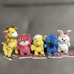 たべっ子どうぶつ　THE MOVIE ラバー付きマスコット② 全5種