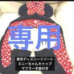 幸様専用　東京ディズニーリゾートマフラー手袋付き最終価格