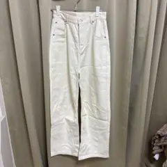 ハイウエスト デニム ホワイトのサムネイル