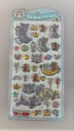 【正規品】トムとジェリー うるちゅるポップシール