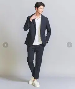 BEAUTY&YOUTH 美品 セットアップ ￥19,800 M ネイビー