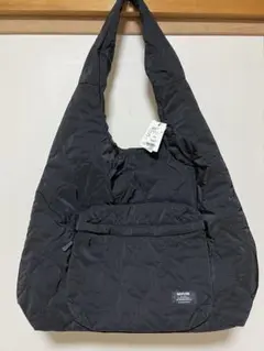 ベイフロー　キルティングショッパートートバッグ　ブラック　新品未使用タグ付き