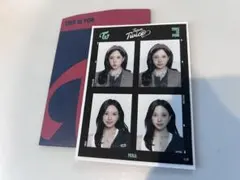 TWICE THIS IS FOR 証明写真ステッカー ミナ