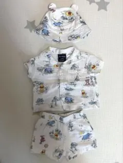 Gap くまのプーさん セットアップ60cm 3-6Mのサムネイル