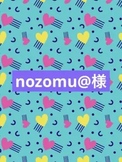 nozomu@ฅ^•ﻌ•^ฅ様専用