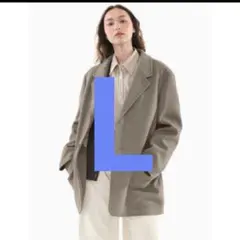 【UNIQLO U】22awテーラードコート　ジャージーオーバージャケット
