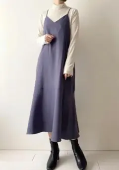 GU　バックリボンキャミワンピース　Мサイズ