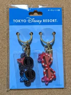 ディズニーリゾート　サングラスキーチェーン　ミッキー　ミニー